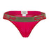 Clever 0924 Cerise Thongs Color Red